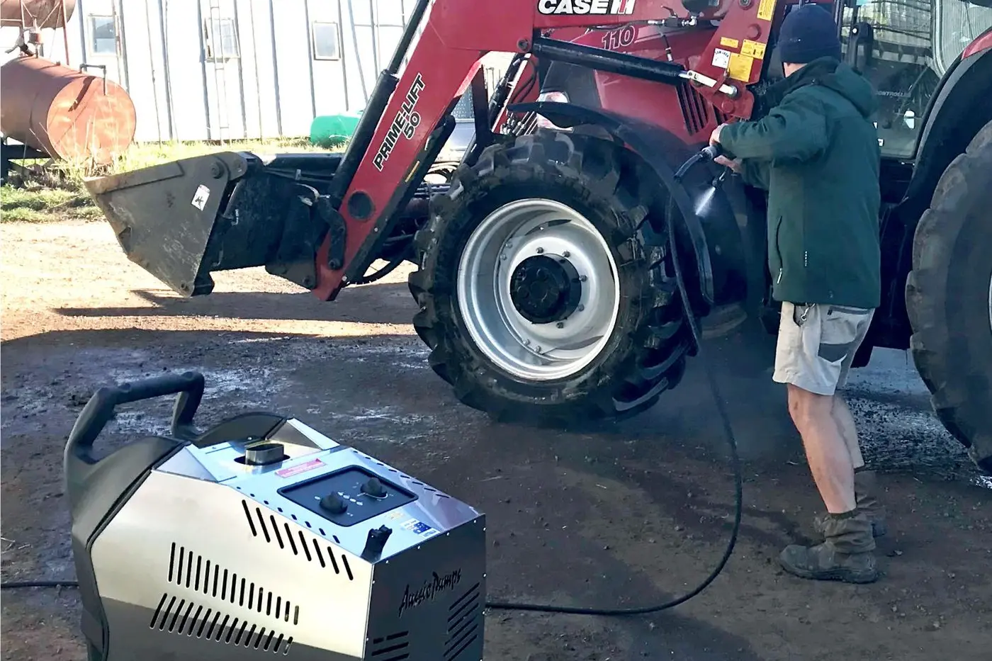 SIZZLING DEAL: Aussie\\u2019s hot wash Sizzler cleans and sterilizes at the same time.