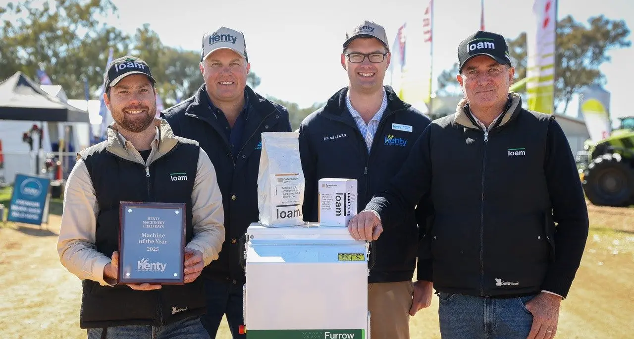 Direct air injection unit wins coveted Henty Machine of the Year