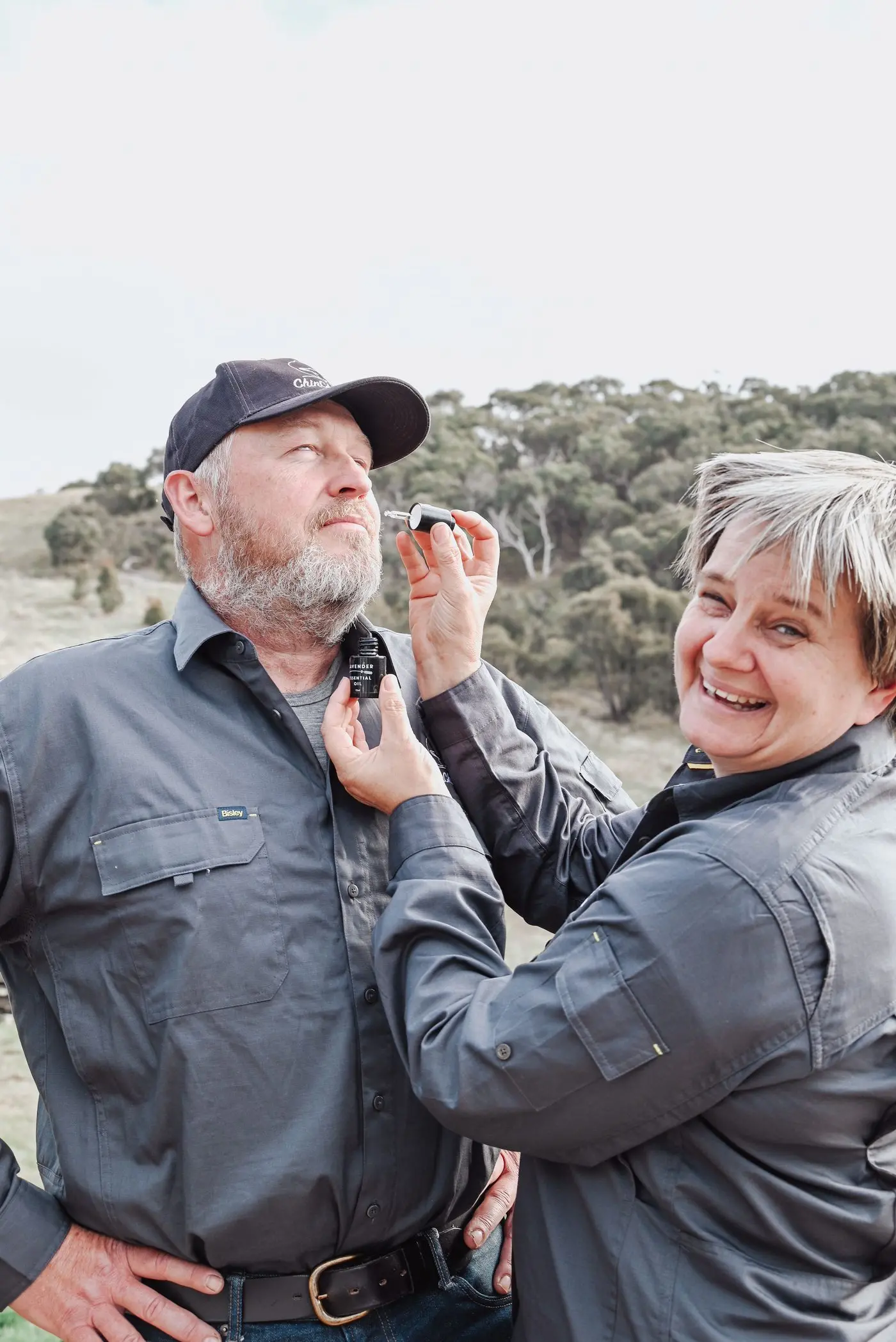 THE SMELL OF SUCCESS: Stuart and Sonia Whiteman produce award-winning oils and essences alongside honey and lamb at their 160 acre property in Chintin.