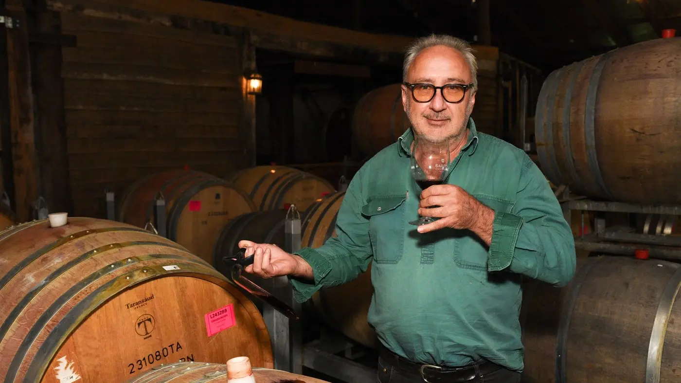 Red predominant in boutique Glenrowan wine region