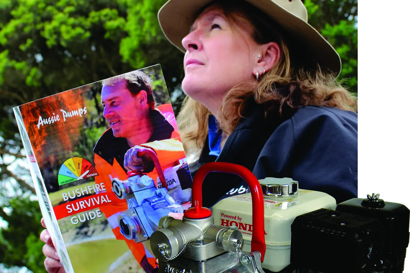 IMPORTANT ADVICE: Contact your local Aussie Pump dealer for your free Bushfire Survival Guide.