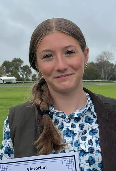 GOING TO ADELAIDE: Tiffany Maestrale from Somerville will be representing Victoria in the Merino fleece judging at the nationals in September.