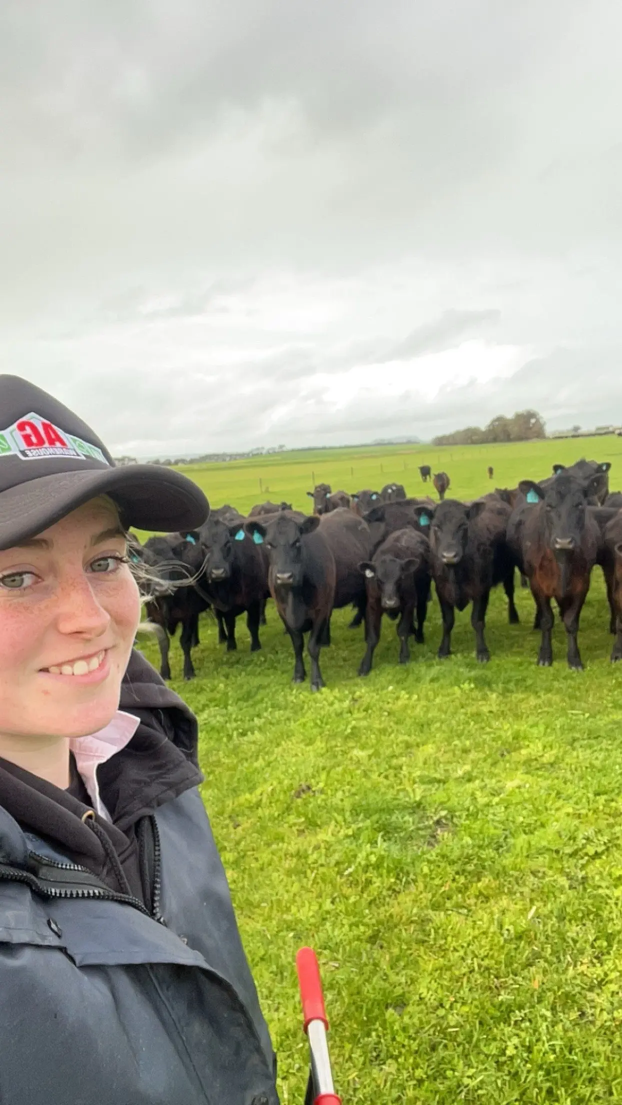 SCHOLARSHIP RECIPIENT: Caitlin Martin is working as a graduate agronomist and in retail for AG Warehouse in Colac.