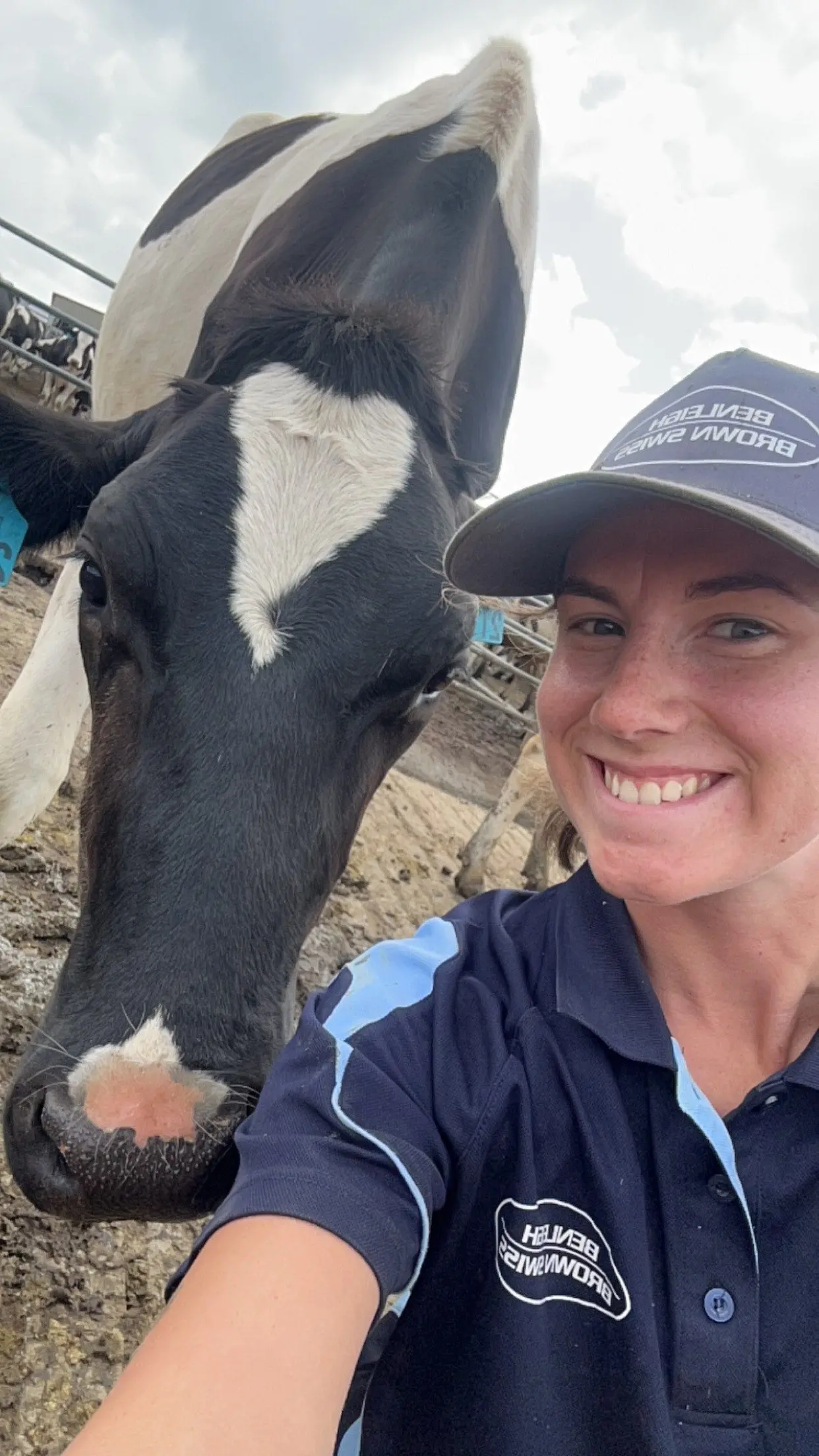 A VETERINARY CAREER: Rachel Dickson grew up in Garvoc on the family\\'s dairy farm Emu Banks Holsteins and Jerseys.