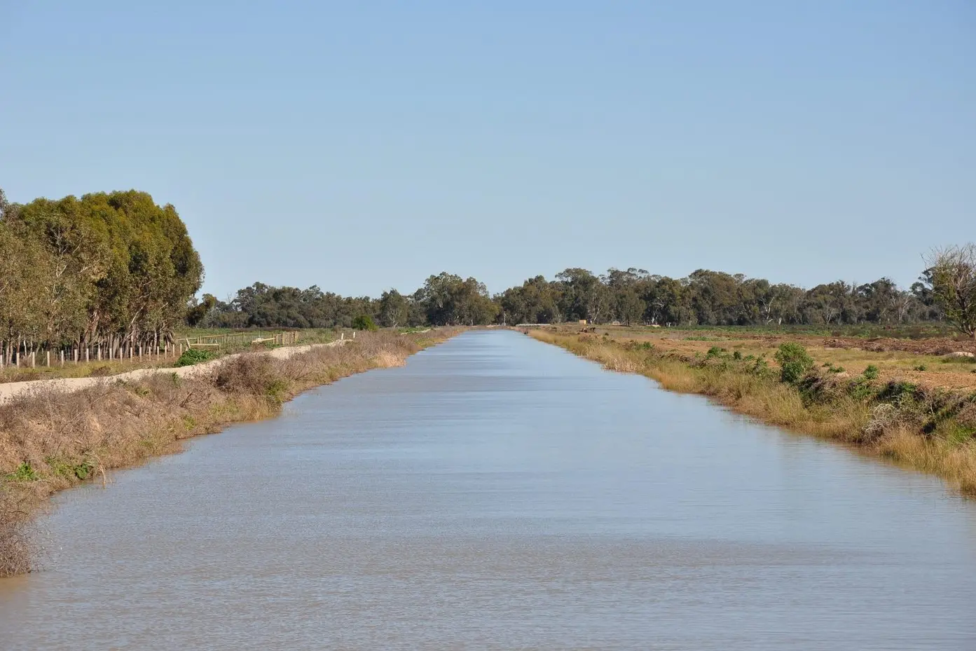 COMBATTING WEEDS: Goulburn-Murray water will be de-watering some of its irrigation channels over winter for maintenance.
