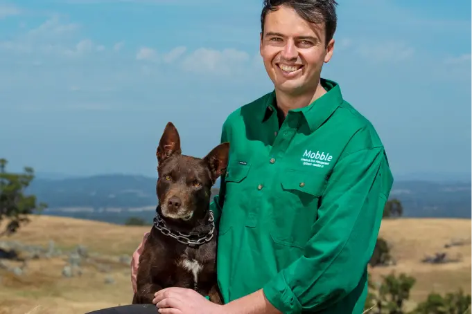 ALUMNI: Jock Lawrence, the founder of Mobble, a cloud\\u2013based farm and livestock record\\u2013keeping software from Avenel, found the LaunchVic program to be incredibly beneficial when taking his software to that next level. Id:20343