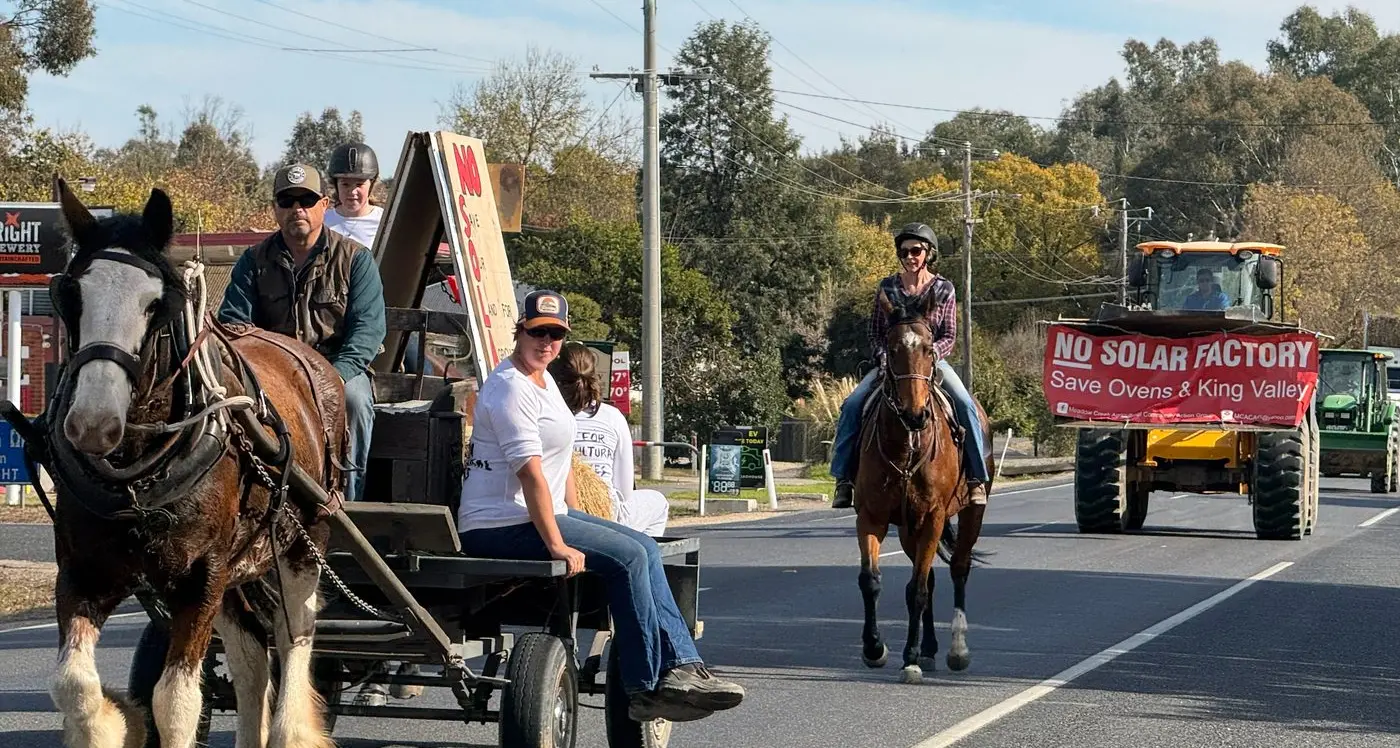 Final push….community rallies against solar farm