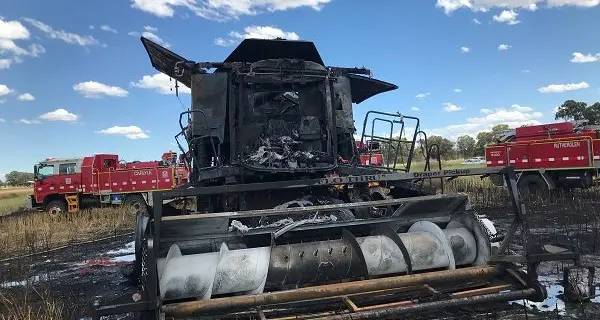 CFA reminds farmers of harvester safety precautions