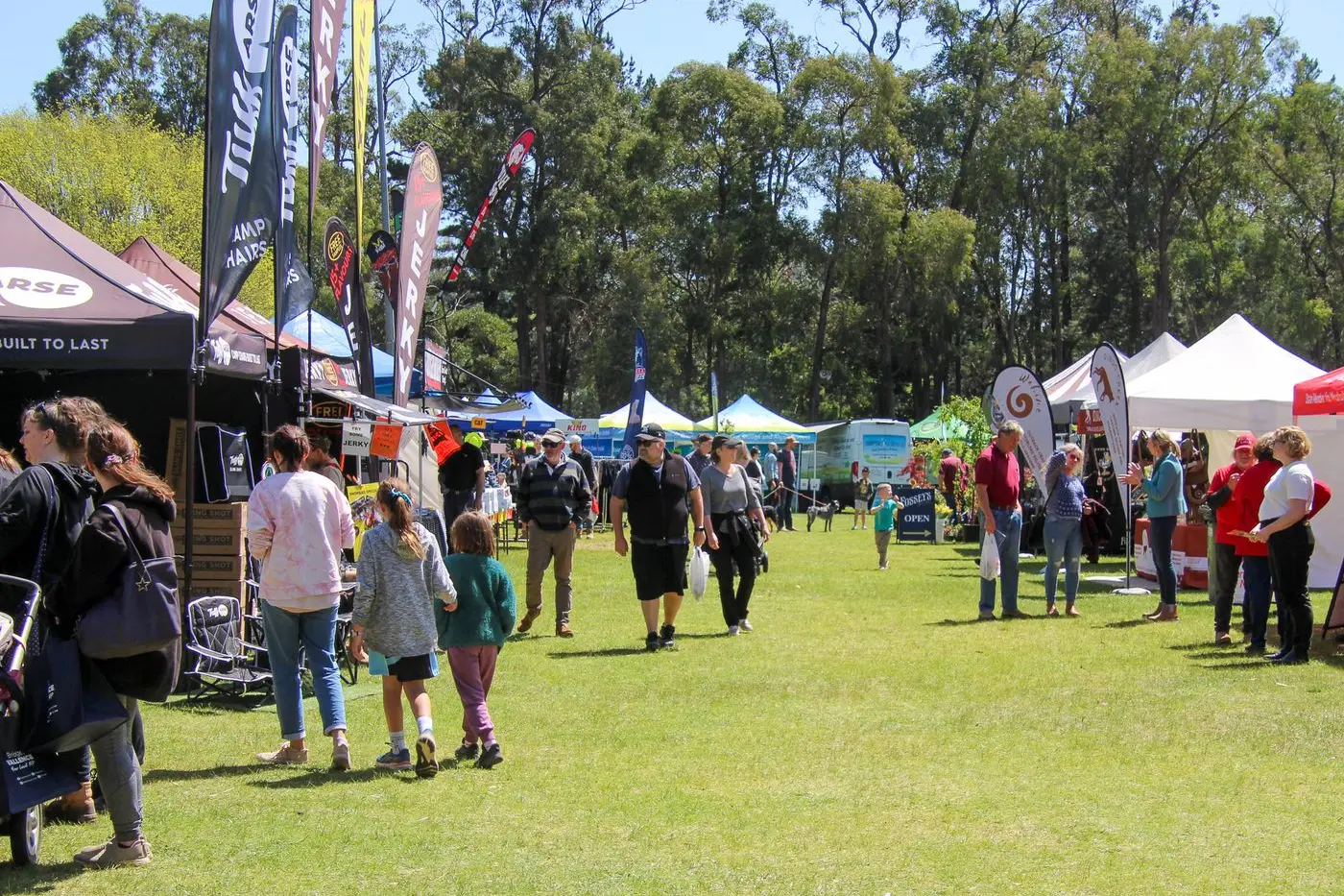 DAY OUT: Plenty to enjoy for all ages at the Wandin Silvan Field Days. PHOTO: Lynn Elder