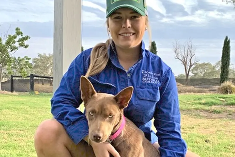 AWARD FOR EXCELLENCE:\\nJessie Reed of Mansfield was recently awarded the Alister Say Memorial Award in agriculture for outstanding work through her school-based apprenticeship. Jessie commenced her apprenticeship through FCJ College Benalla in partnership with Dockers Plains Pastoral Company in Wangaratta. Working at Dockers Plains Pastoral Company, Jessie is often accompanied by her \\u2018in training\\u2019 pup Tink.