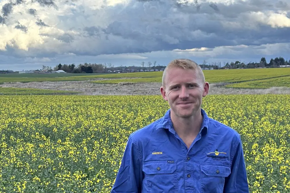 TALKING SUSTAINABILITY: Windermere oilseed and lamb producer Andrew Ham.