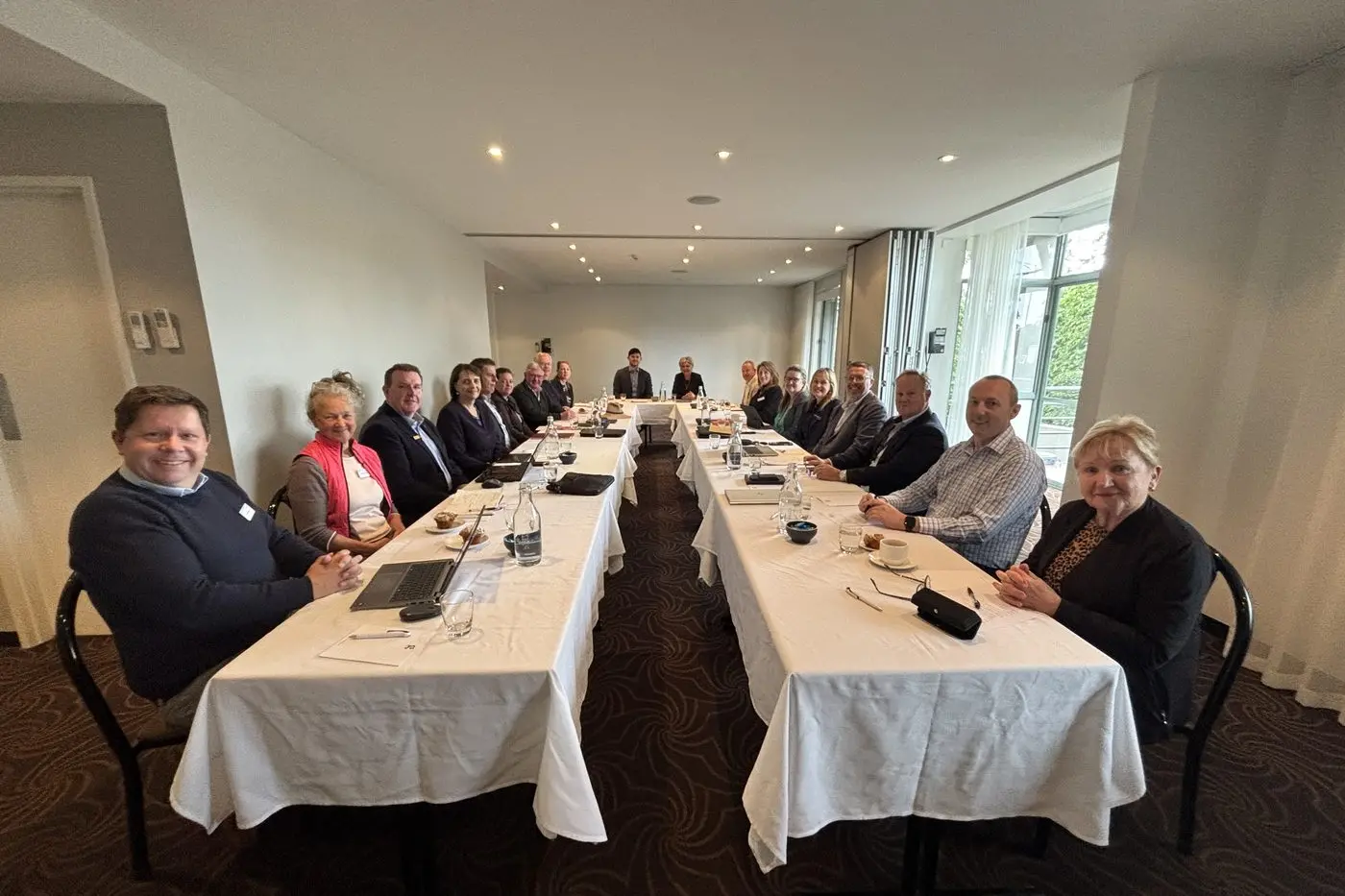 STEVE RABIE: Mansfield Shire Council Mayor Steve Rabie was one of a number of LGA representatives who attended a recent roundtable hosted by Dr Helen Haines