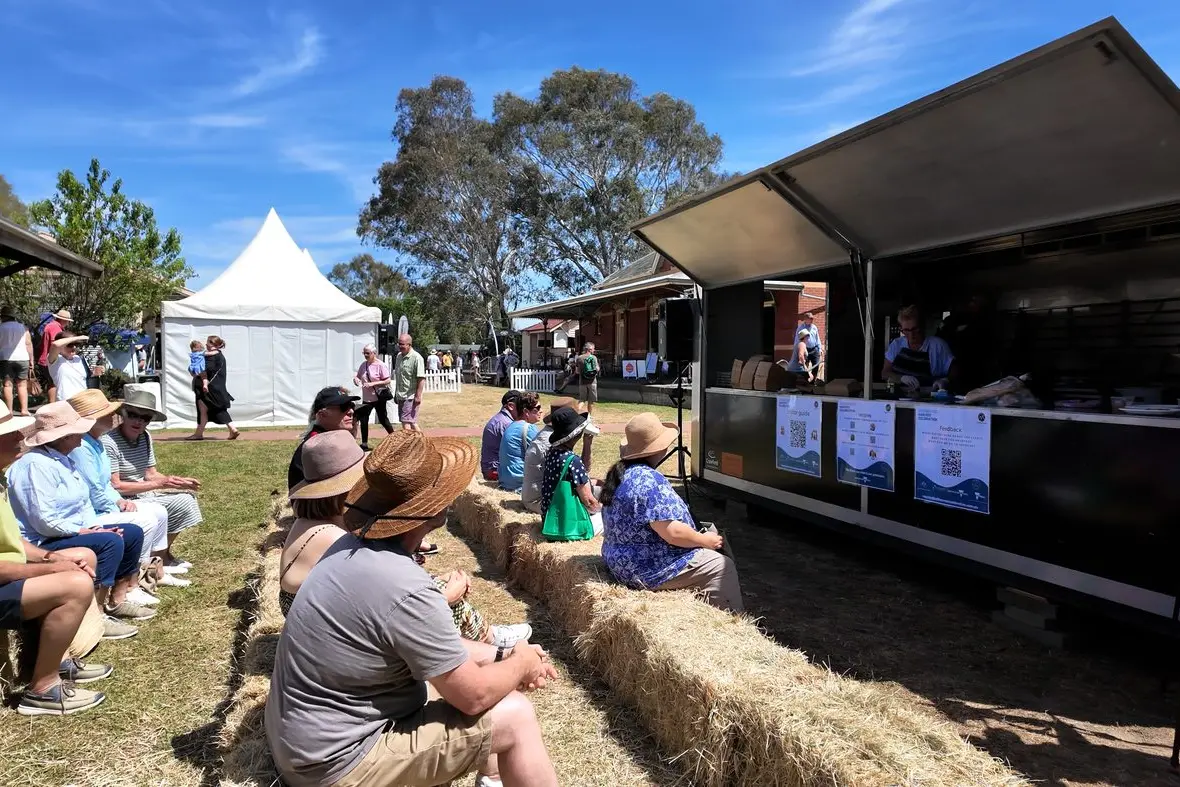 ALL IN THE FLAVOUR: Celebrity chefs showcased their culinary prowess using local produce.