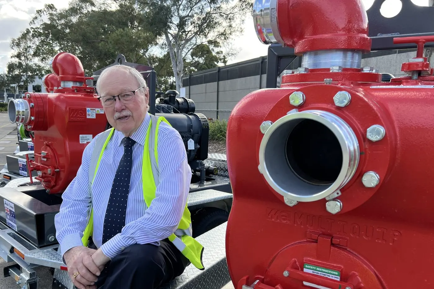 INTERNATIONALLY RENOWNED: Aussie\\u2019s Chief Engineers and the Big 6-inch pumps saved Juba in South Sudan.