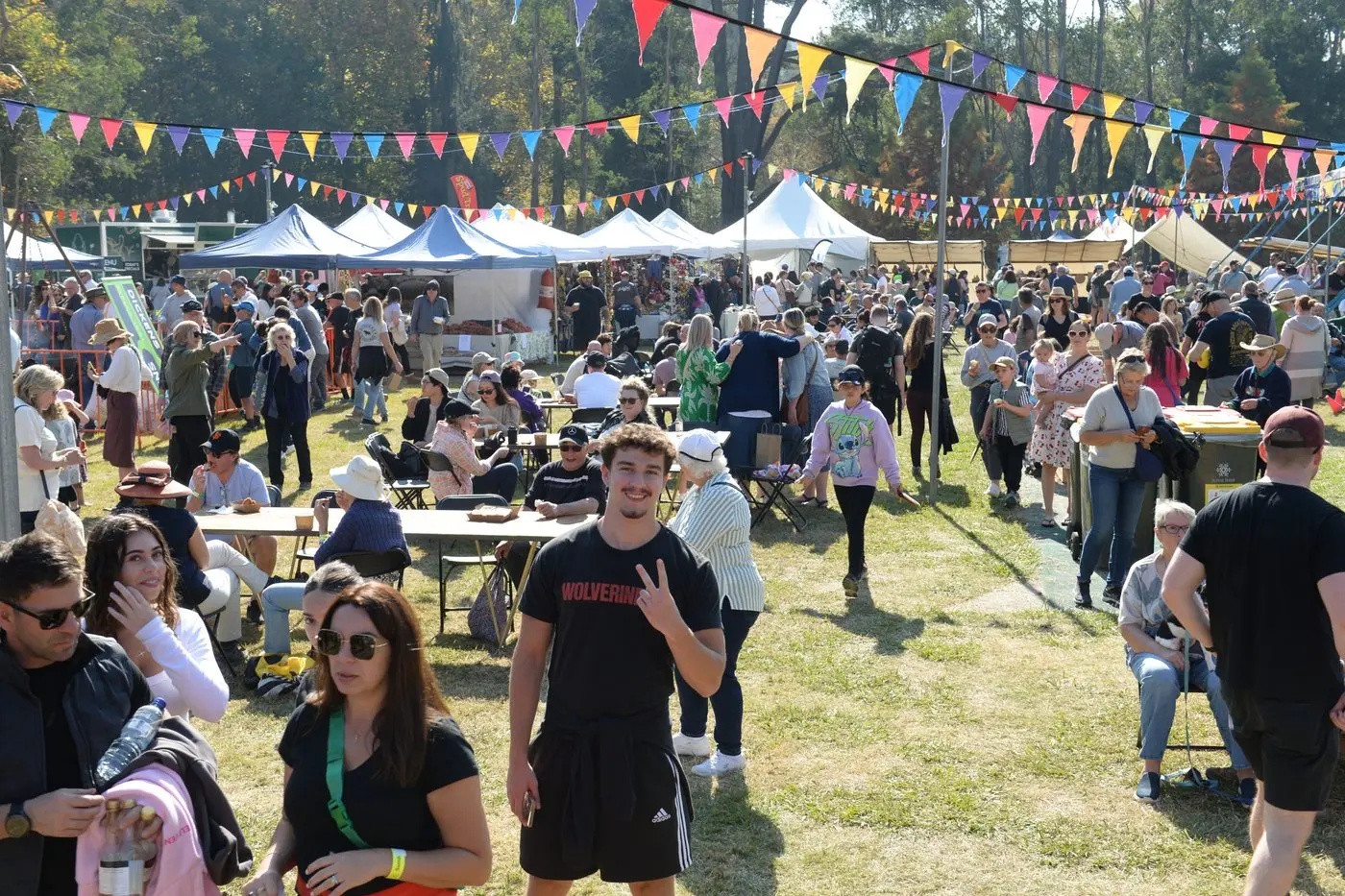 BIG NUMBERS: The Wandiligong Nut Festival was bustling last weekend, with Saturday\\u2019s numbers reportedly around double on last year.
