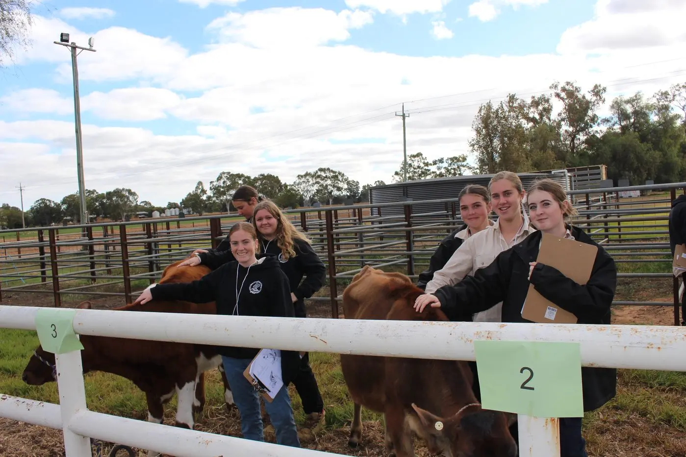 Parkes Christian High School students learned more about judging dairy cattle at the Young Judges workshop.