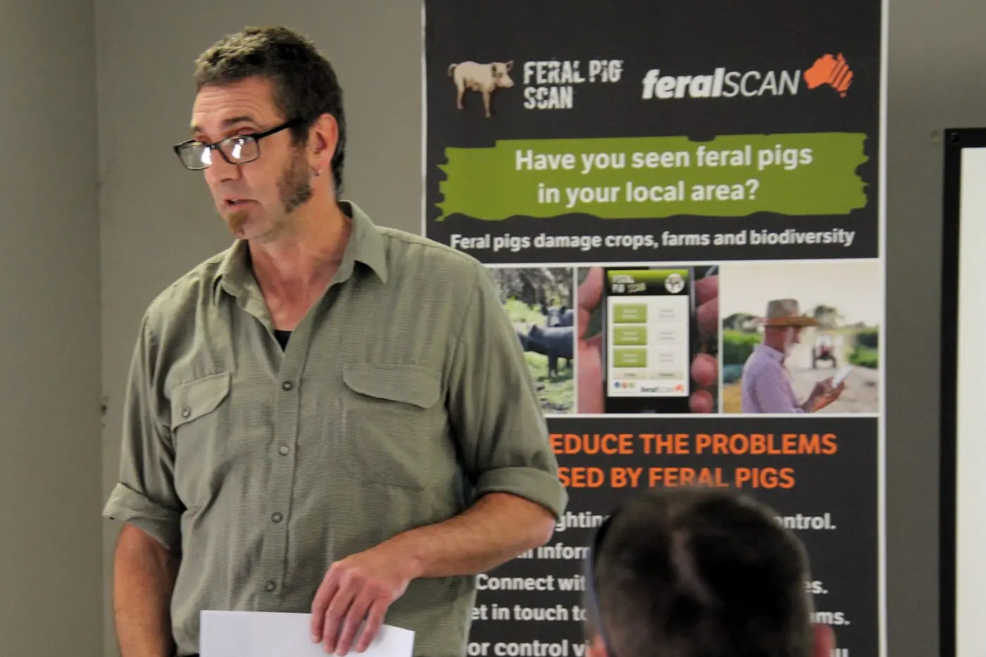 PARTNERSHIP: Up2Us continues to work with DEECA representative Mick Freeman to deliver project outcomes. PHOTO: Lynn Elder