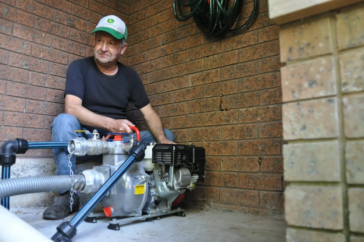 UP-KEEP AND CARE: Run your fire pump regularly to ensure it is fuelled and primed ready for a fire emergency.