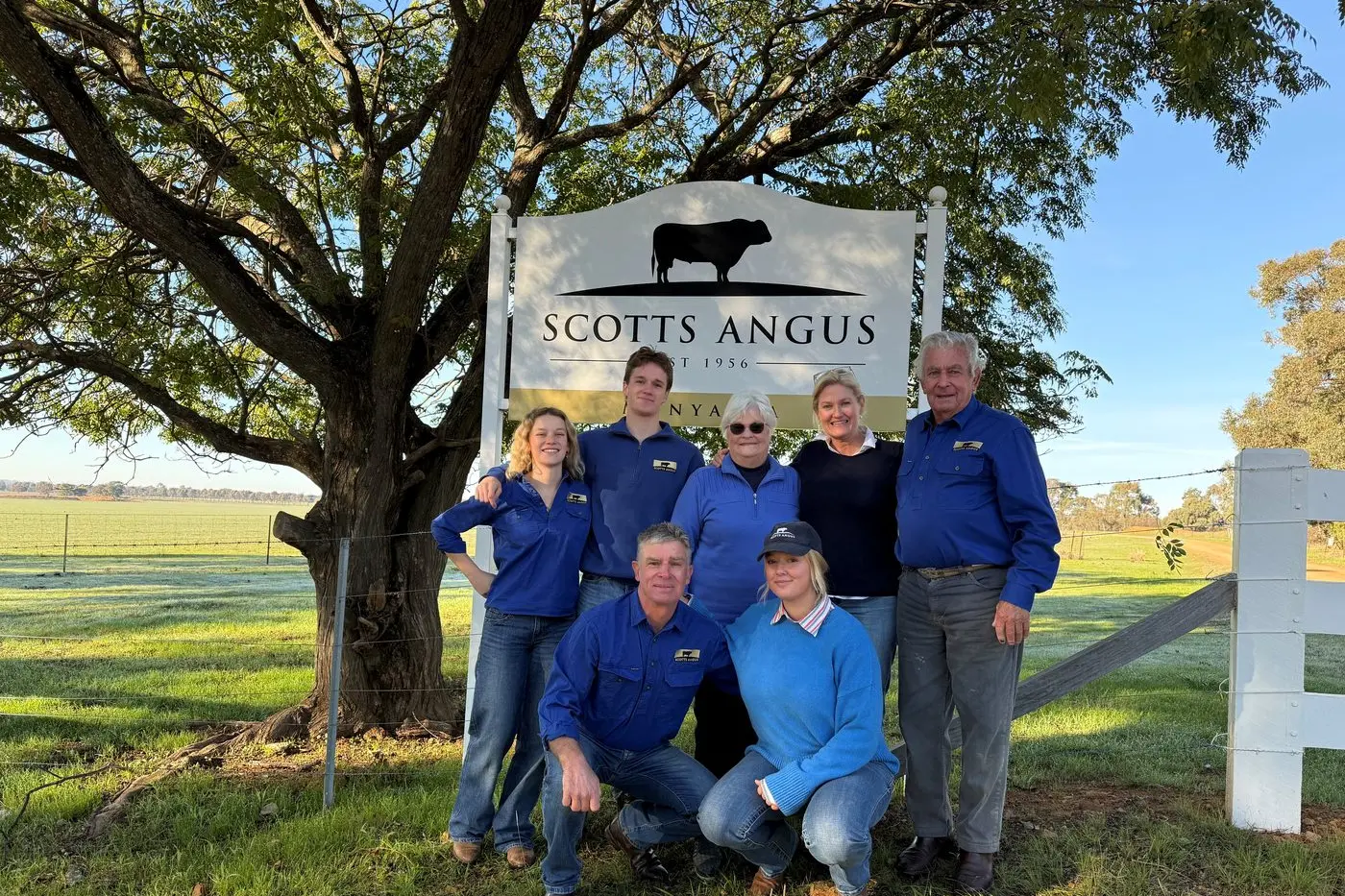 FAMILY-RUN ENTERPRISE: The Scott clan and their ancestors have been farming the 6000-acre  property for the last 150 years.