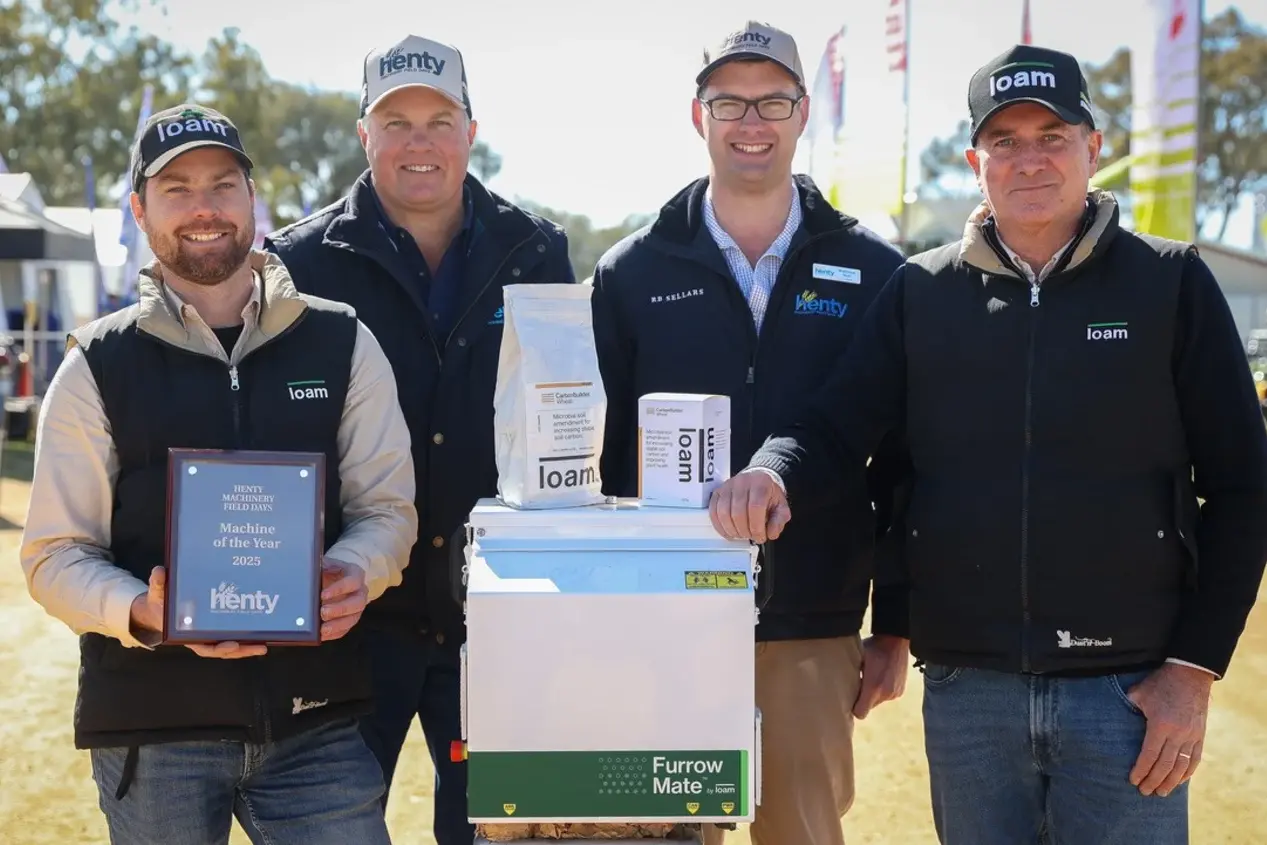 Direct air injection unit wins coveted Henty Machine of the Year