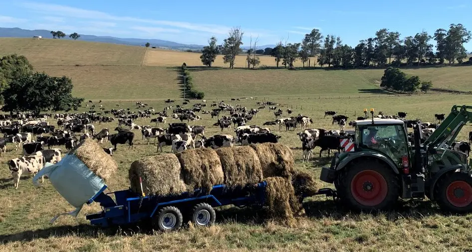 Mcintosh Multi Bale Feeder improves farming efficiency and safety