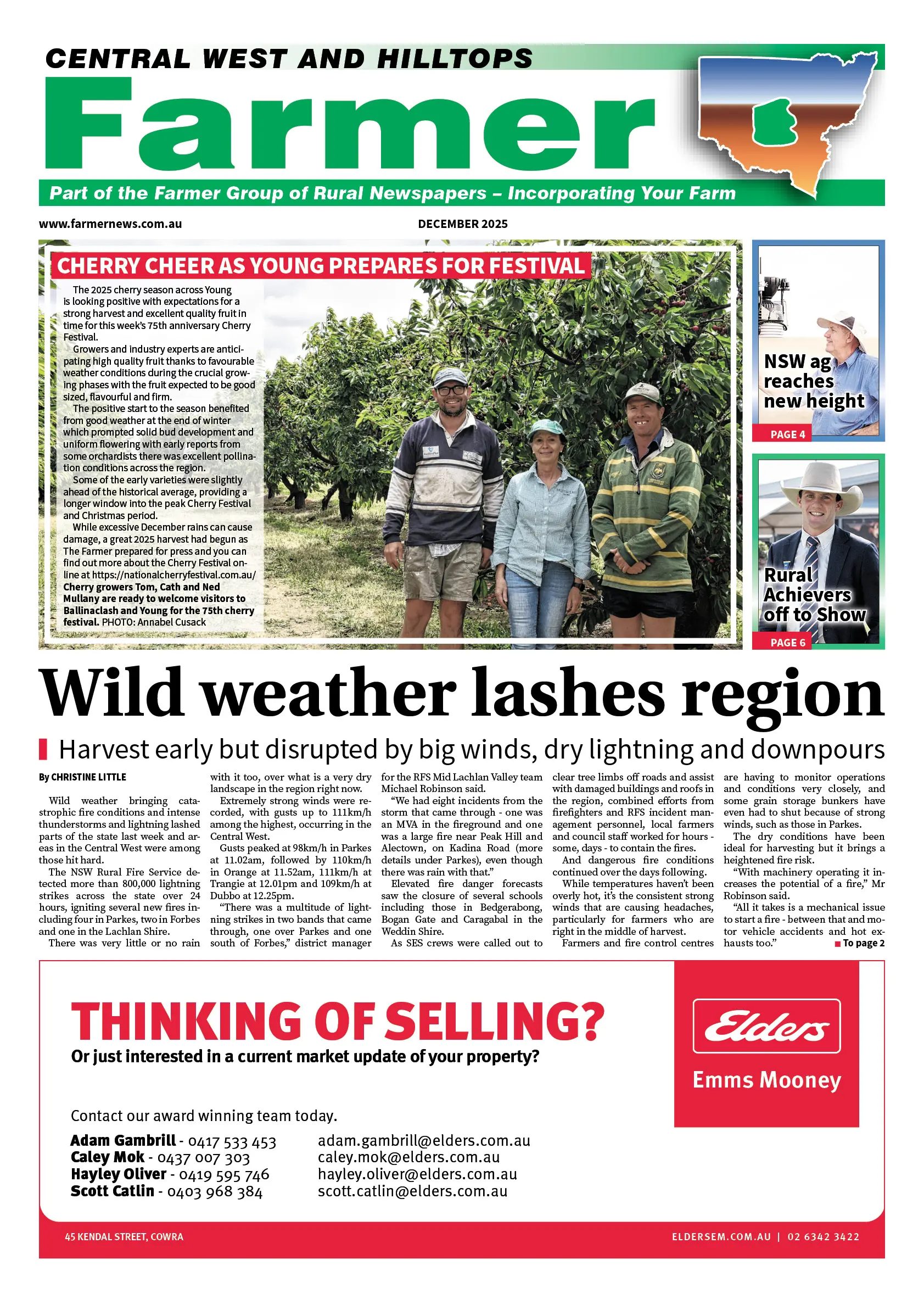 Central West and Hilltops Farmer, December 2025