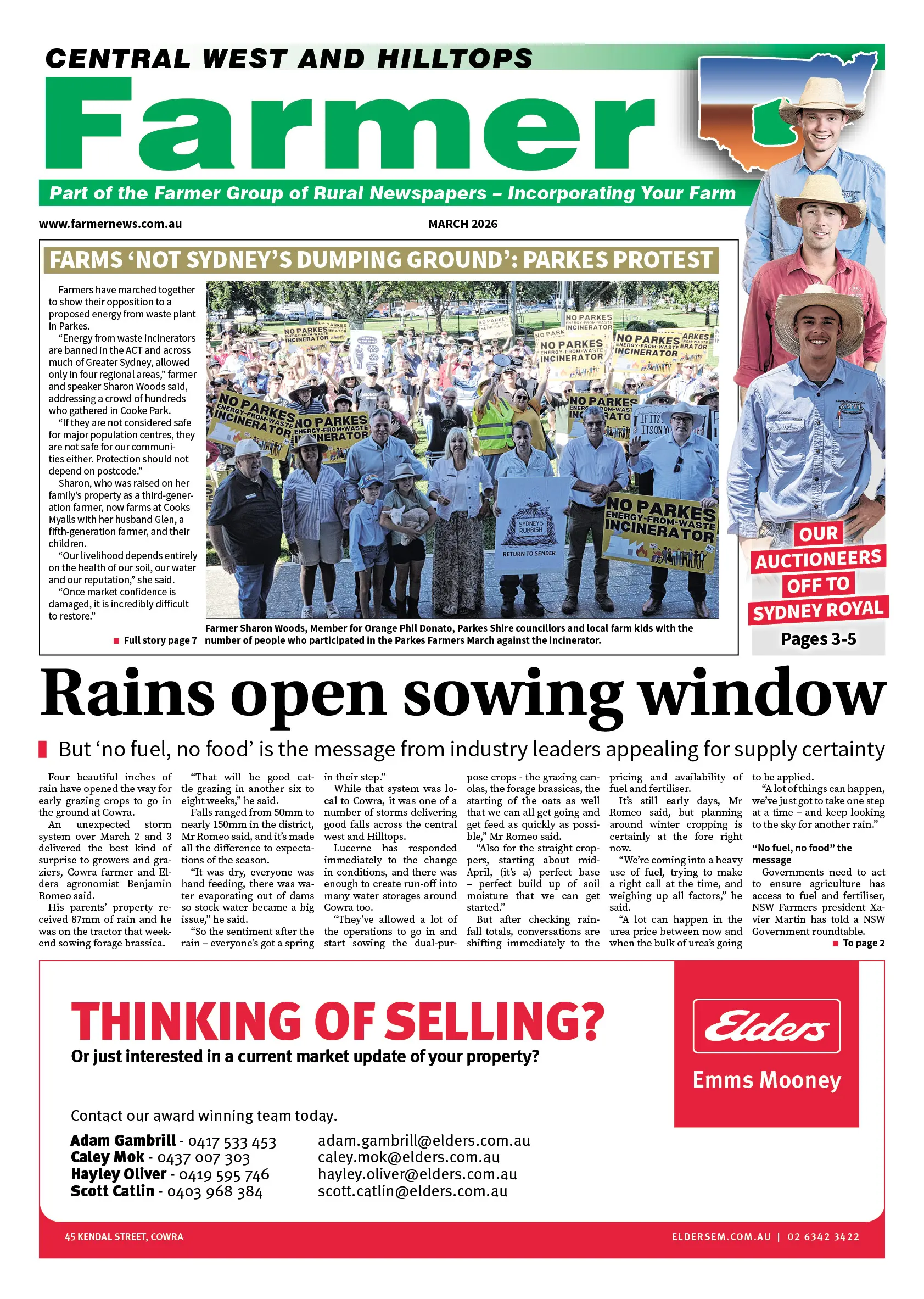 Central West and Hilltops Farmer, March 2026